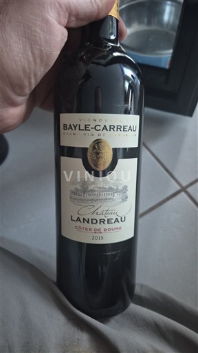 Bordéus Côtes-de-bourg Château Landreau 2015
