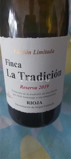 La Rioja Rioja Finca La Tradición Edición Limitada 2019