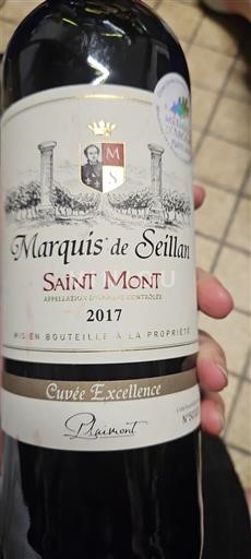 Sudoeste Saint-Mont Marquis de Seillan Excellence 2017
