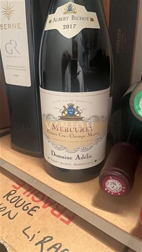 Burgundija Mercurey Premier Cru Domaine Adélie 2017