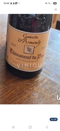 Rona dolina Châteauneuf-du-Pape Gaussin Armandy 2019