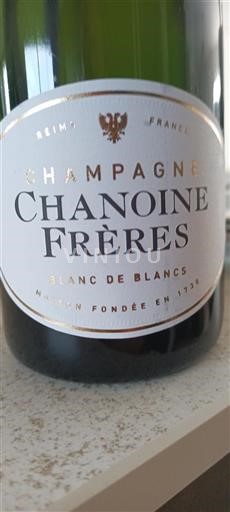 Champaña Champán Chanoine Frères Blanc de Blancs Sin añada