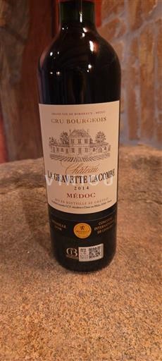Bordeaux Médoc Cru Bourgeois La Gravette Lacombe 2014