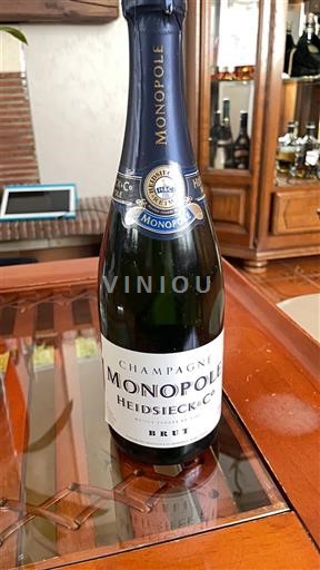 Šampanja Šampanjec Premier Cru Heidsieck & Co Monopole Neleten.