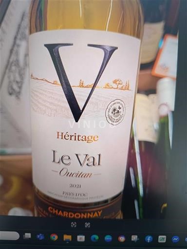 Languedoc-Roussillon Pays d'Oc Le Val Héritage 2021