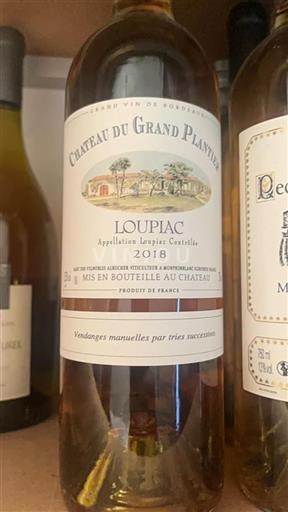 Burdeos Loupiac Château Grand Plantier 2018