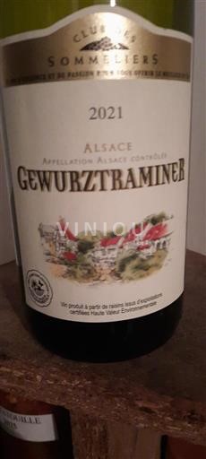 Alsace Club des Sommeliers Gewurztraminer 2021