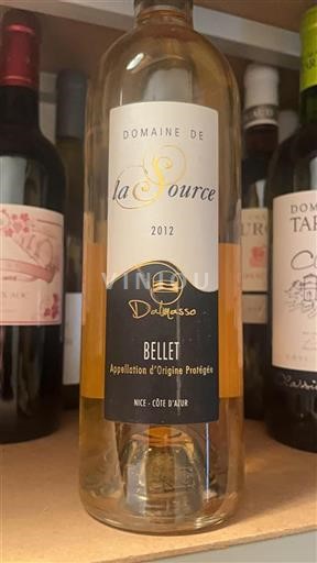 Provence Bellet Domaine La Source Dalmasso 2012