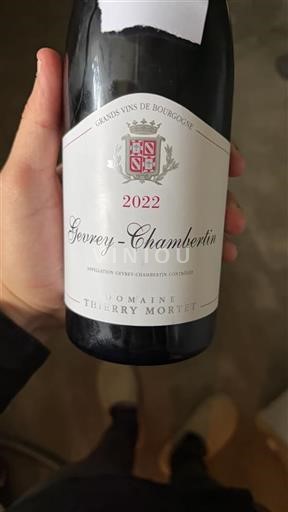 Borgoña Gevrey-Chambertin Thierry Mortet 2022