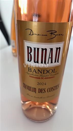 Provence Bandol Domaine S Bunan Moulin des Costes 2024