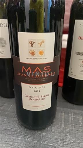 Languedoc in Roussillon Pays d'Oc Jean-Claude Mas Origines 2022