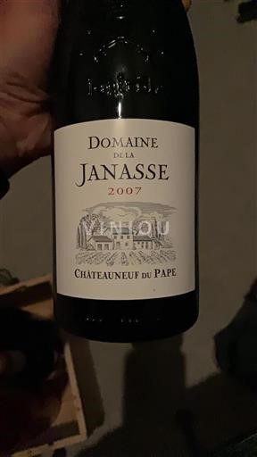 Thung lũng Rhône Châteauneuf-du-pape Domaine La Janasse 2007