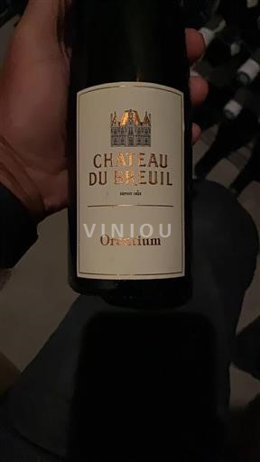 Valle della Loira Anjou Château Breuil Oracium 2018