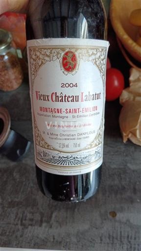 Bordéus Montagne-saint-émilion Château Vieux Labatut 2004