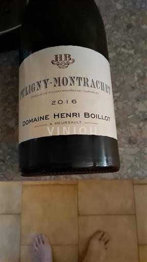 Borgoña Puligny-Montrachet Domaine Henri Boillot 2016