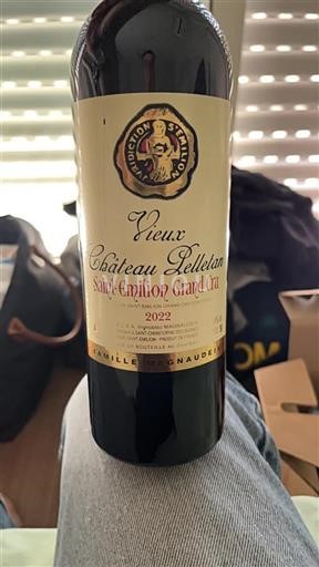 Burdeos Saint-Émilion Gran Cru Grand Cru Château Pelletan Vieux 2022