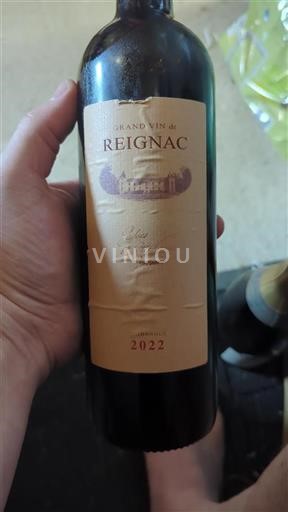 Bordeaux Bordeaux superiore Reignac Grand Vin de Reignac 2022