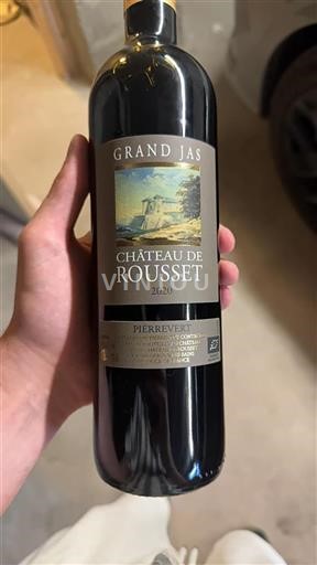 Rhônetal Pierrevert Château Rousset Grand Jas 2020