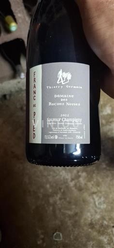 Loirevallei Saumur-champigny Domaine Des Roches Neuves Franc de Pied 2022