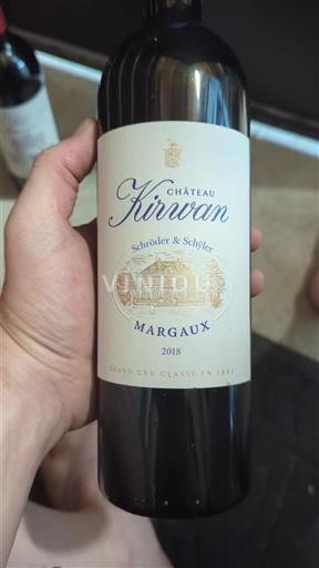 Burdeos Margaux Grand Cru Château Kirwan 2018
