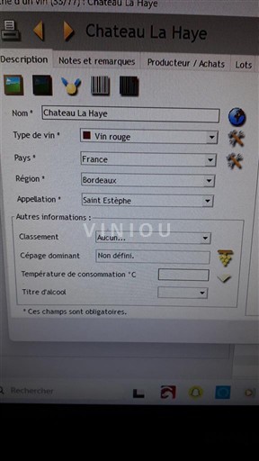 Bordeaux Saint-Estèphe Cru Bourgeois Château La Haye 2017