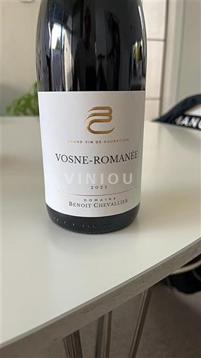 Burgundy Vosne-Romanée Domaine Benoit Chevallier 2022