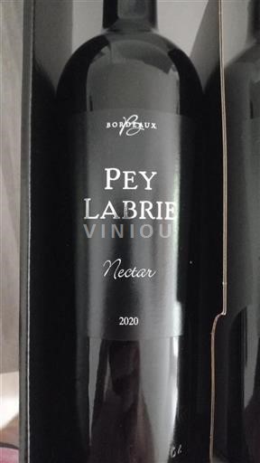 Bordeaux Nicht spezifiziert Pey Labrie Nectar 2020