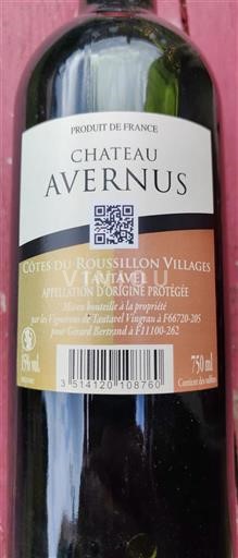 Roussillon Ikke specificeret Château Avernus 2021