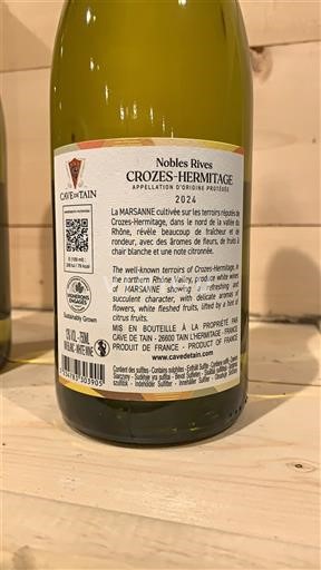 Рона Кроз-Ермітаж Cave de Tain Nobles Rives 2024