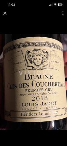 Бургундія Бон Premier Cru Louis Jadot Clos des Couchereaux 2018