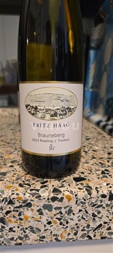 Mosela Mosel Fritz Haag, 1e lagen Brauneberg Riesling J- Trocken 2023