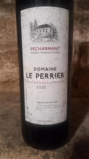 Sud-Ovest Pécharmant Domaine Le Perrier 2020