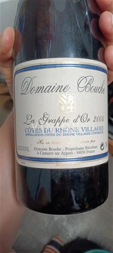 Rhône-dalen Côtes-du-Rhône-Villages Domaine Bouche La Grappe d'Or 2004
