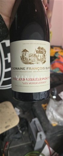 Bourgogne Pernand-vergelesses Premier Cru Domaine François Buffet Les Vergelesses 2023