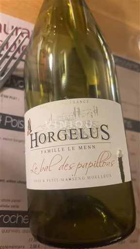 Sydvestfrankrig Côtes de Gascogne Domaine Horgelus Le Bal des Papillons Ikke årgangsbestemt