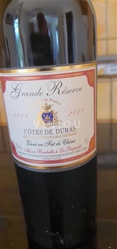 Southwest Côtes de Duras Grande Réserve 2008