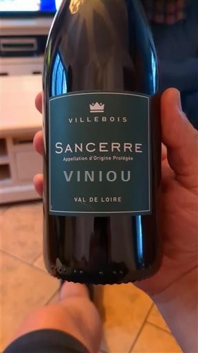 Loiredalen Sancerre Villebois Icke årgångsbetecknad