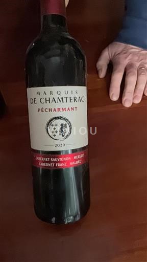 Tây Nam Pécharmant Marquis de Chamterac 2020