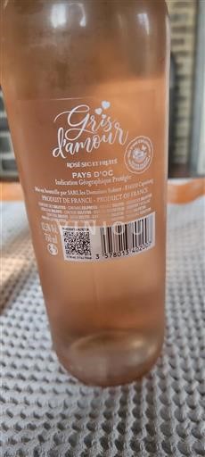Languedoc og Roussillon Pays d'Oc Domaine Les s Robert Gris d'amour Ikke årgangsbestemt