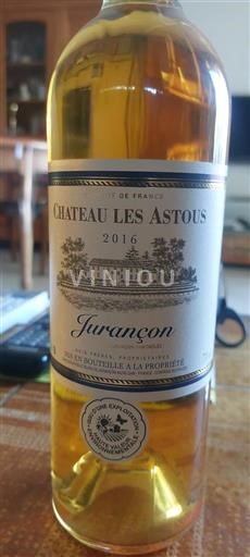 Sud-Ovest Jurançon Château Les Astous 2016