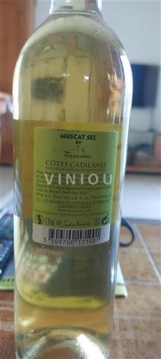 Languedoc and Roussillon Côtes Catalanes Terrassous Muscat Sec 2014