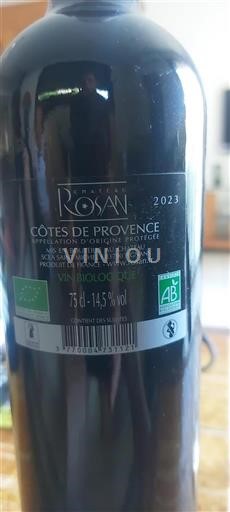Provansa Côtes-de-Provence Château Rosan 2023