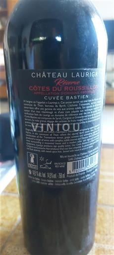Roussillon Côtes-du-Roussillon Château Lauriga Bastien 2021