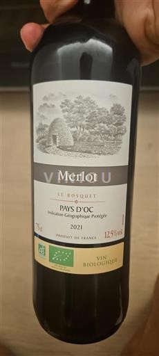 Languedoc og Roussillon Pays d'Oc Le Bosquet 2021