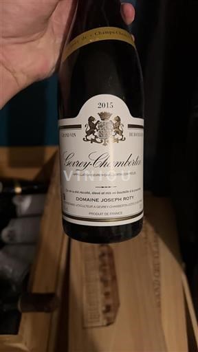 Bourgogne Gevrey-chambertin Domaine Joseph Roty de Champs-Chenys 2015