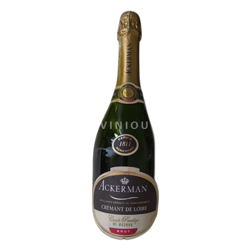 Loire-dalen Crémant-de-Loire Ackerman Privilège Ikke årgangsbestemt