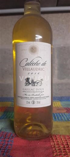 Sydvestfrankrig Gaillac Vignobles Arbeau Calèche de Villaudric 2016