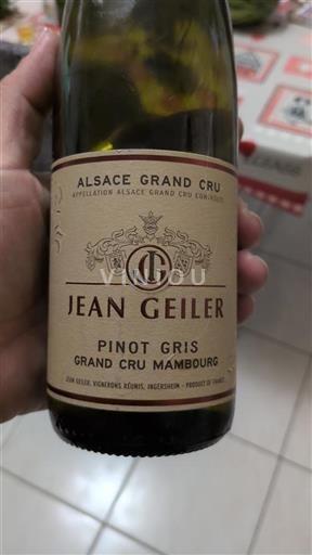 Alsace Alsace Grand Cru Grand Cru Jean Geiler Grand Cru Mambourg Non-Vintage