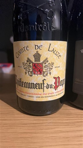 Vallée du Rhône Châteauneuf-du-pape Comte de Lauze 2023