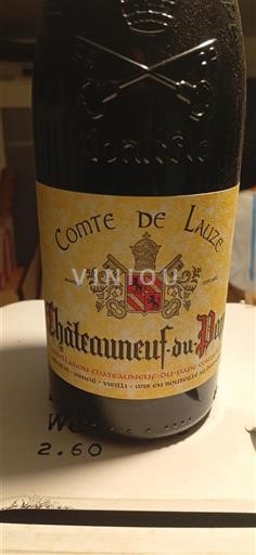 Thung lũng Rhône Châteauneuf-du-pape Comte de Lauze 2023